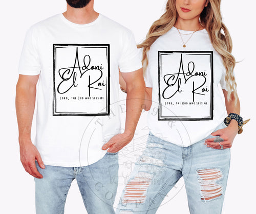 Adoni El Roi Adult Tee