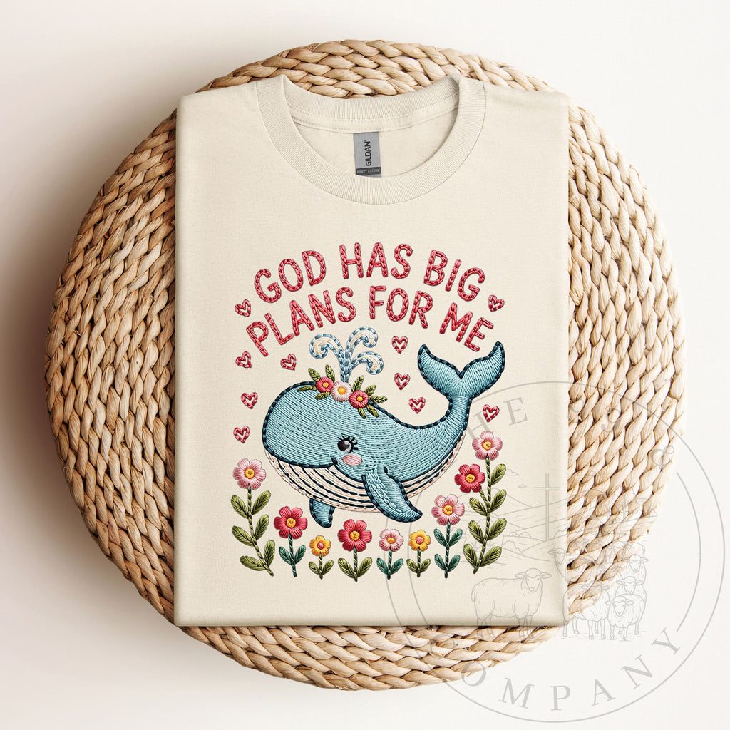 God Has Big Plans For Me Toddler Tee
