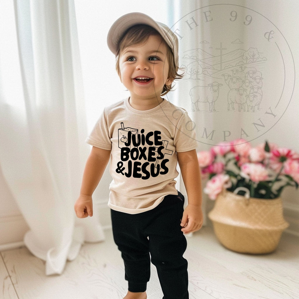 Juice Boxes & Jesus Toddler Tee