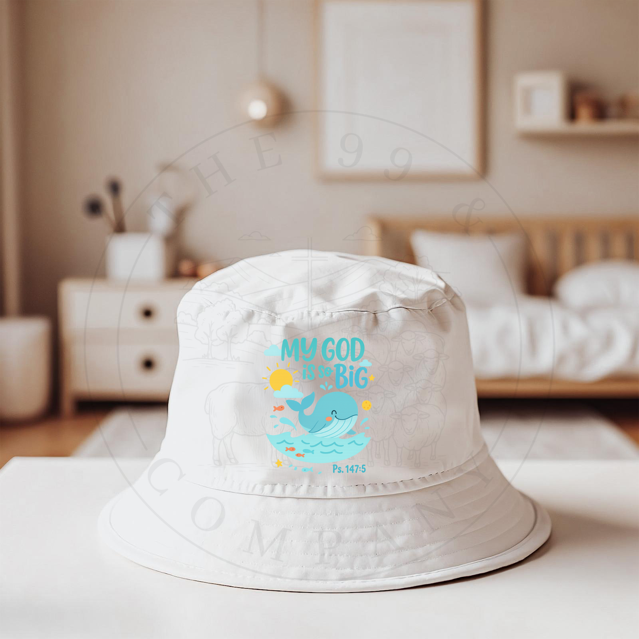 My God Is So Big Baby Bucket Hat